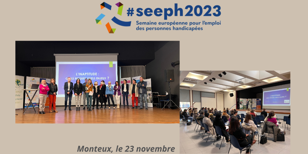 Retour en images sur la 27ème Semaine européenne pour l’emploi des personnes handicapées (SEEPH)